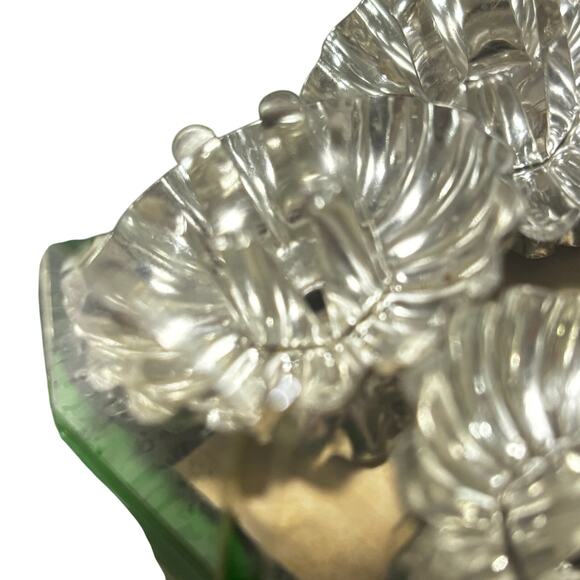 Vintage NOS Metal Pine Cone Christmas Tree Clips Reflectors Candle Holders (10) - Picture 5 of 6